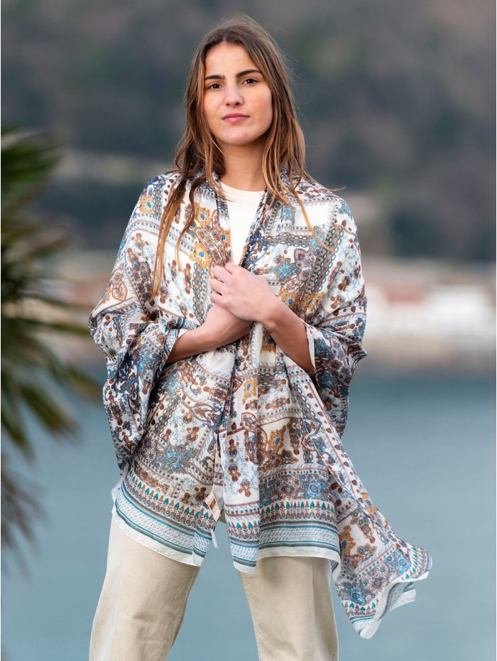 Foulard en soie ATU297C