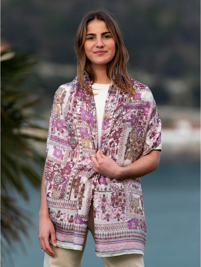 Foulard en soie ATU297C
