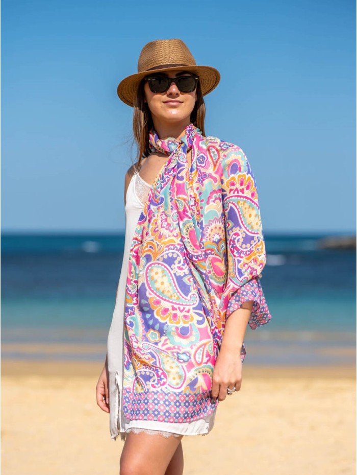 Foulard en modal AMD54F