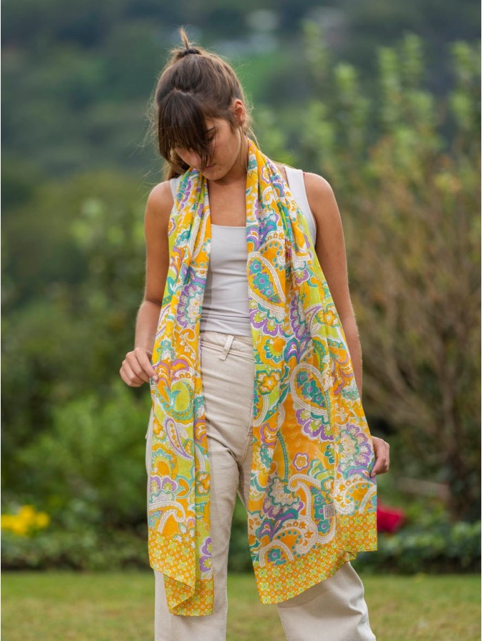 Foulard en modal AMD54F