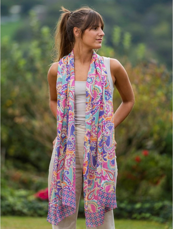 Foulard en modal AMD54F