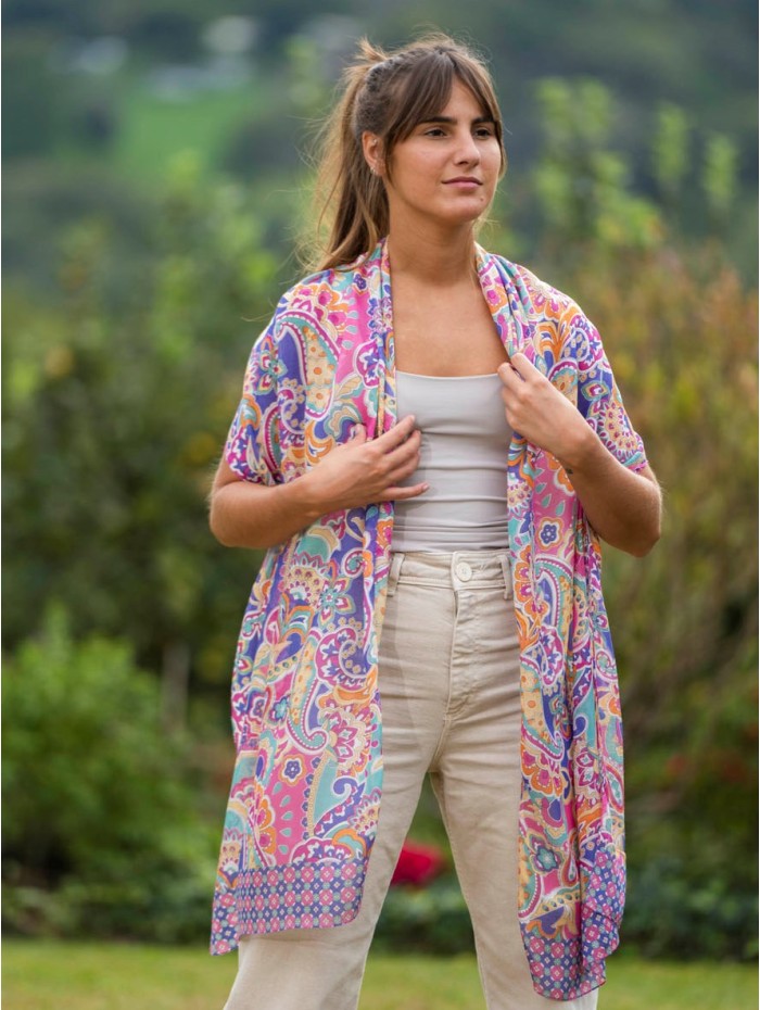 Foulard en modal AMD54F