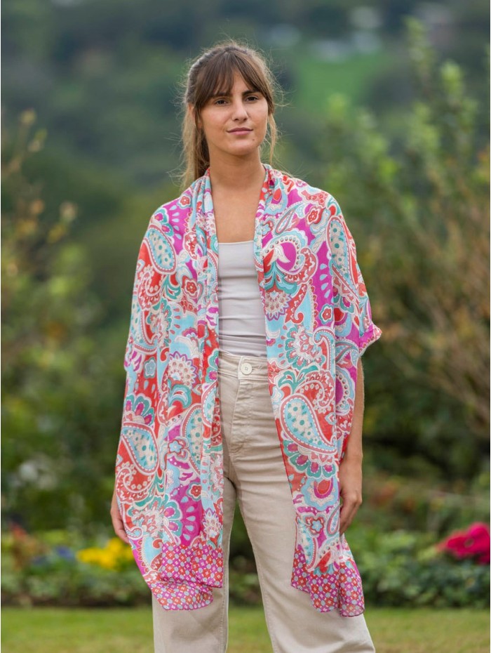 Foulard en modal AMD54F