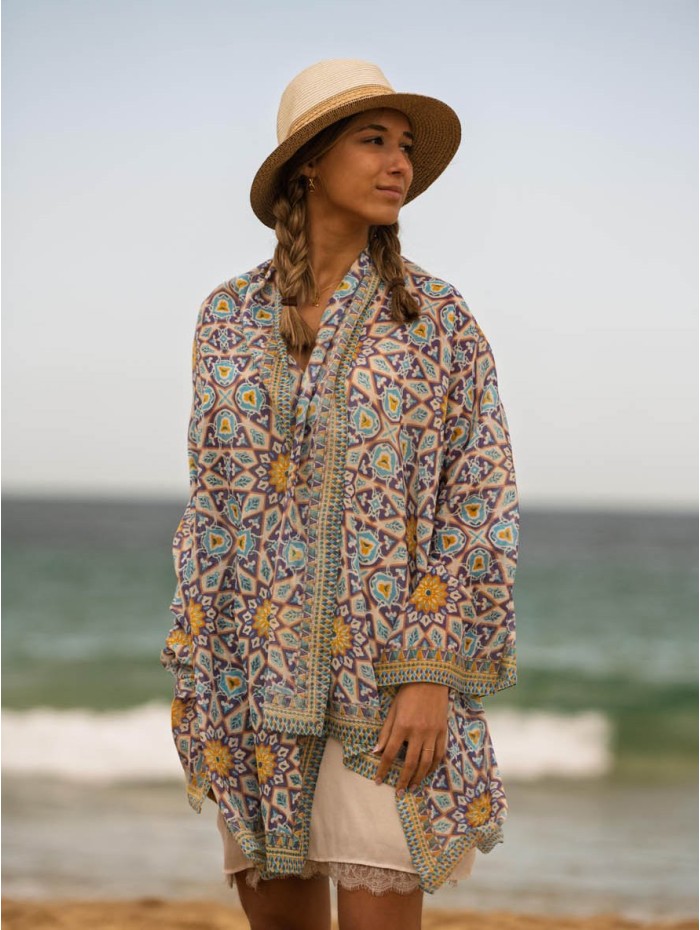 Cotton shawl-sarong ACT123C