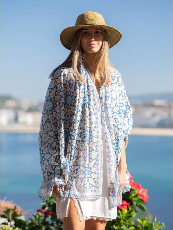 Cotton shawl-sarong ACT123C