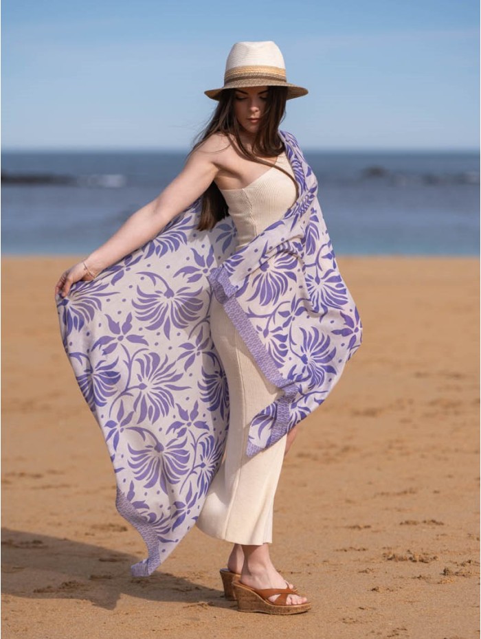 Cotton shawl-sarong ACT118C