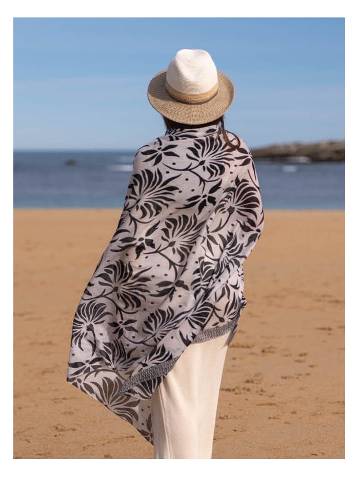 Cotton shawl-sarong ACT118C