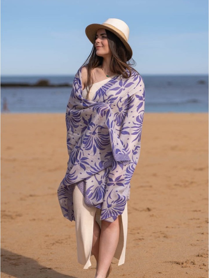 Cotton shawl-sarong ACT118C