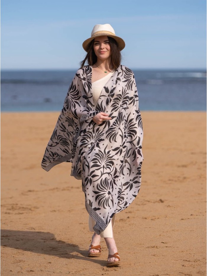 Cotton shawl-sarong ACT118C