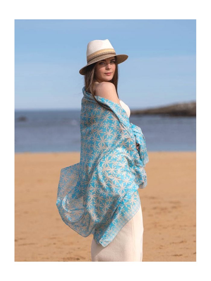Cotton shawl-sarong ACT119C