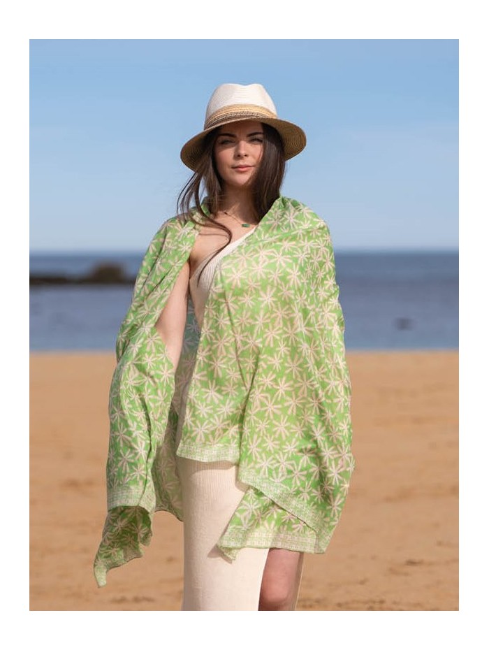 Cotton shawl-sarong ACT119C
