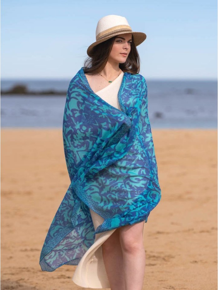 Cotton shawl-sarong ACT122C