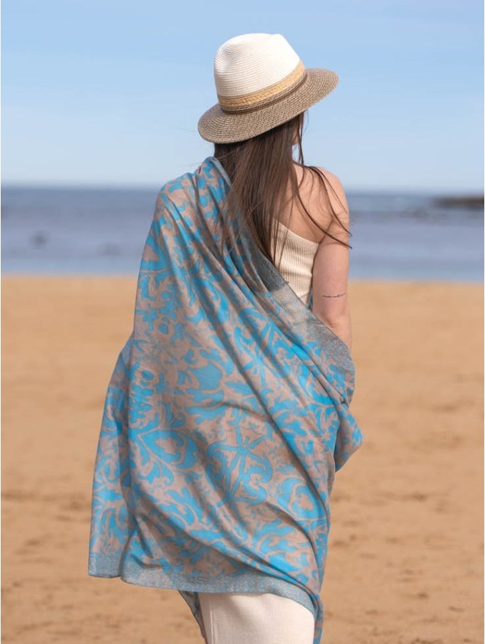 Cotton shawl-sarong ACT122C