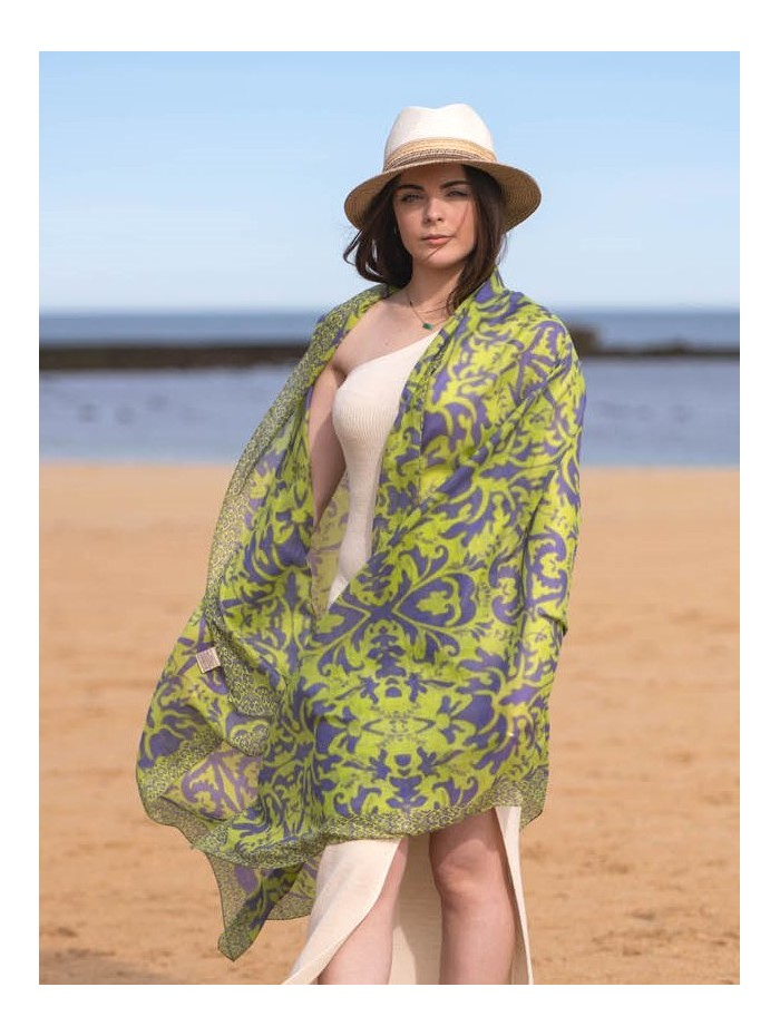 Cotton shawl-sarong ACT122C