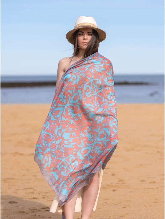 Cotton shawl-sarong ACT122C