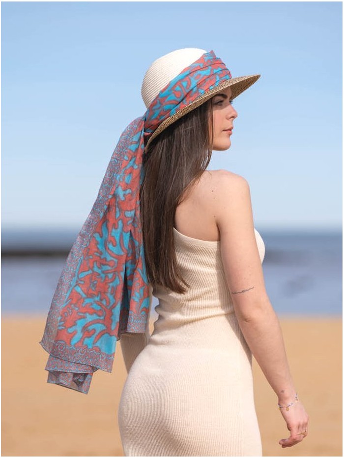 Cotton shawl-sarong ACT122C