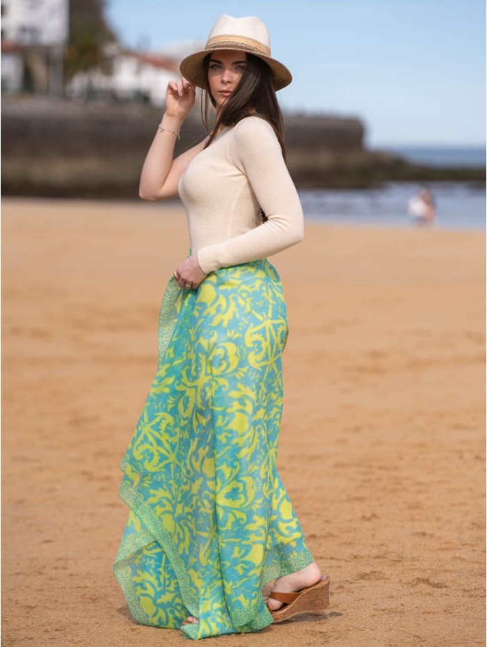 Cotton shawl-sarong ACT122C