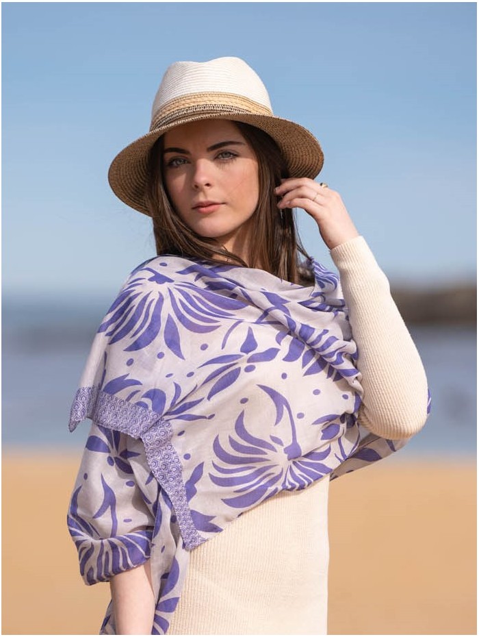 Foulard en coton ACT118F
