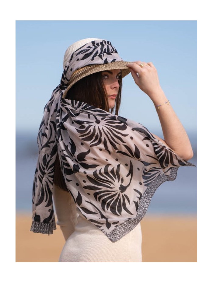 Foulard en coton ACT118F