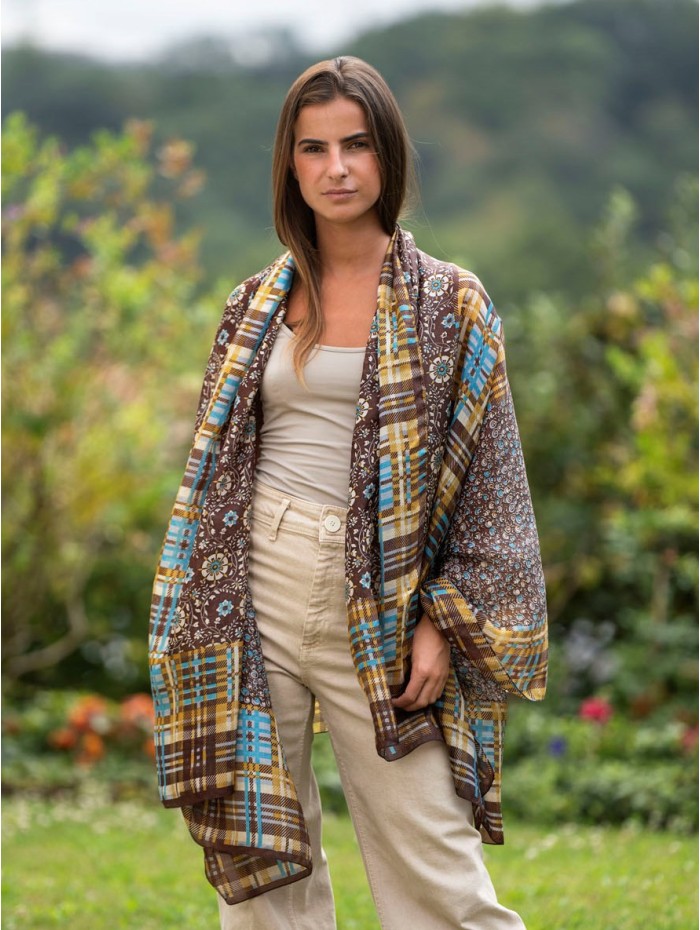 Silk foulard ATU161C