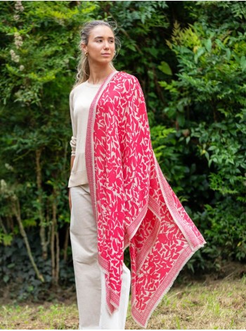 Écharpe en laine et soie ASW52F