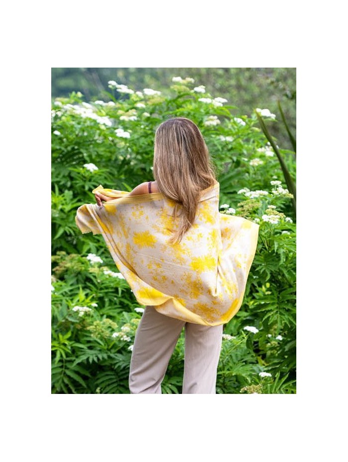 Wool and silk scarf ASW58F