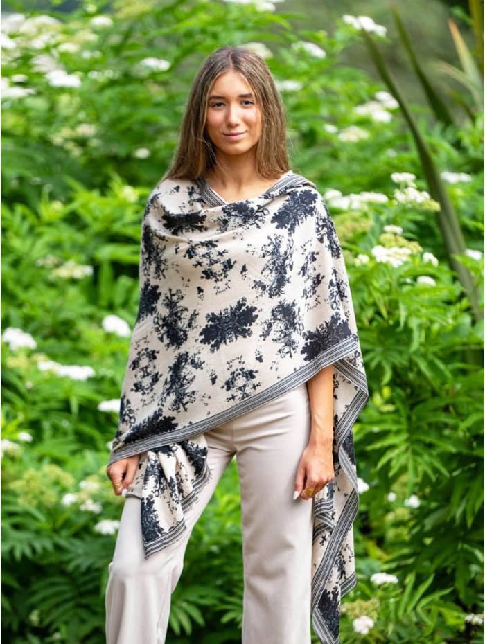 Wool and silk scarf ASW58F