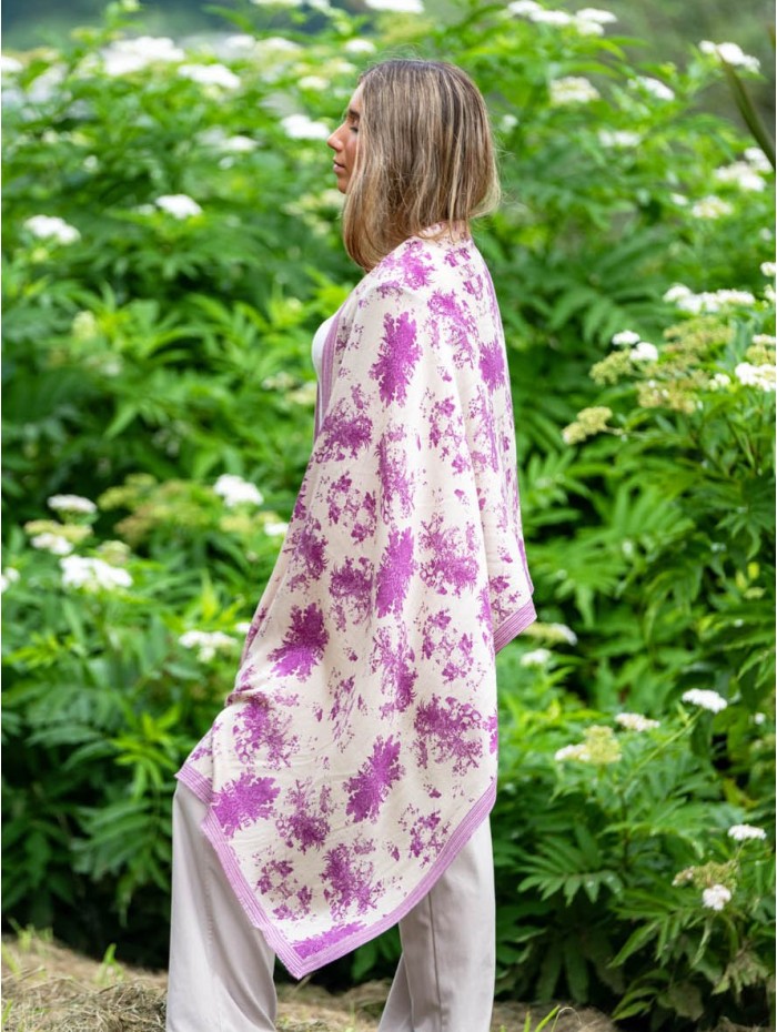 Wool and silk scarf ASW58F