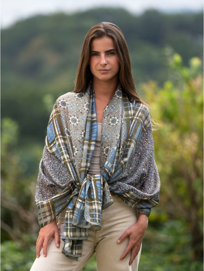 Silk foulard ATU161C