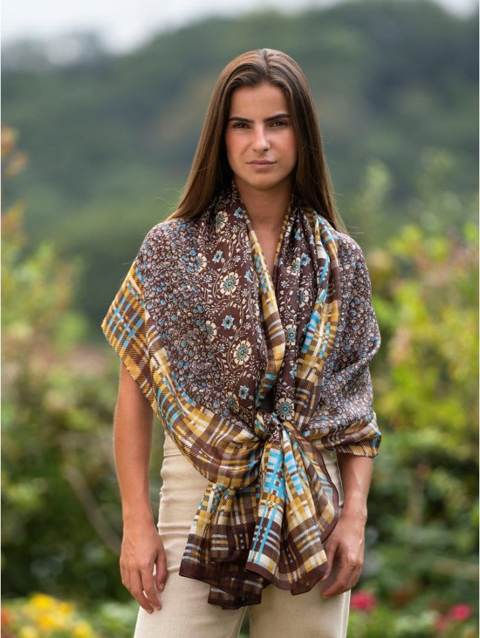 Silk foulard ATU161C