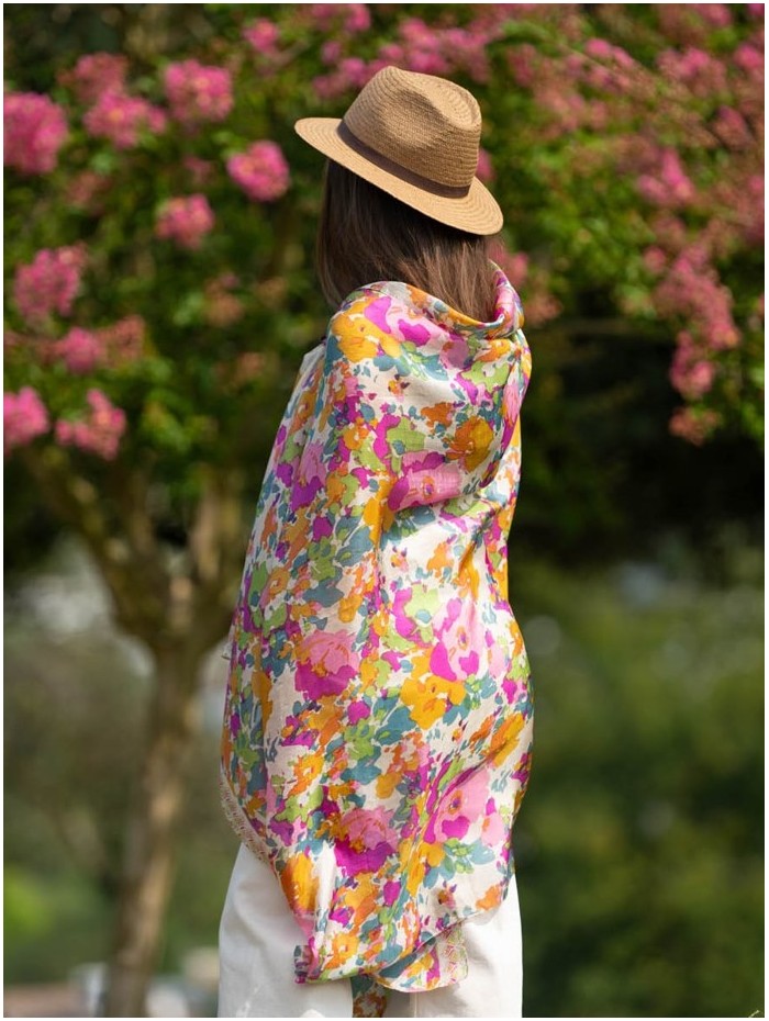Foulard en soie ASK275C