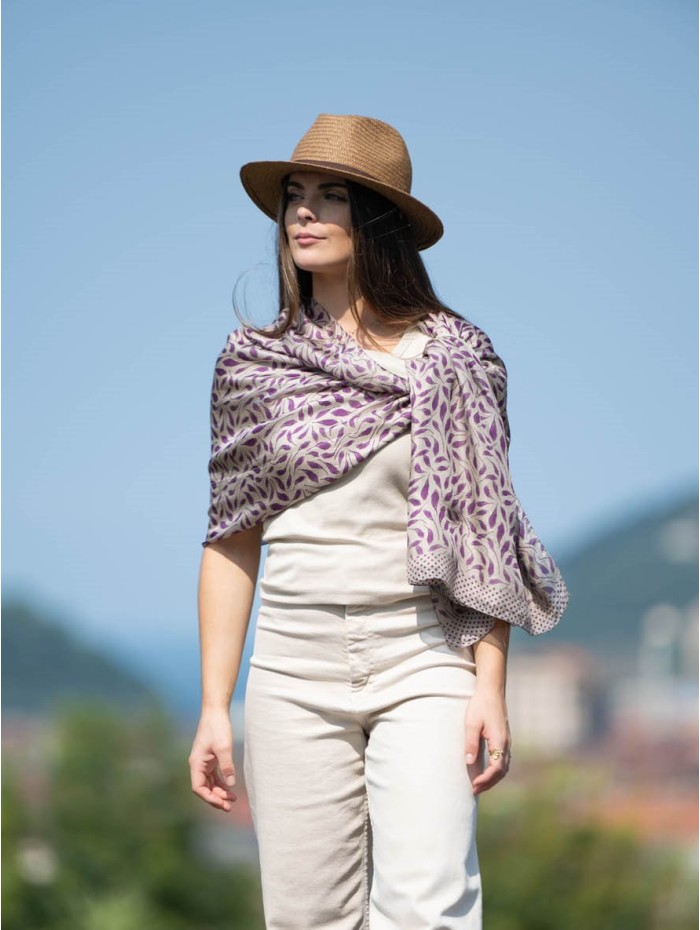 Double silk foulard ASK259CDA