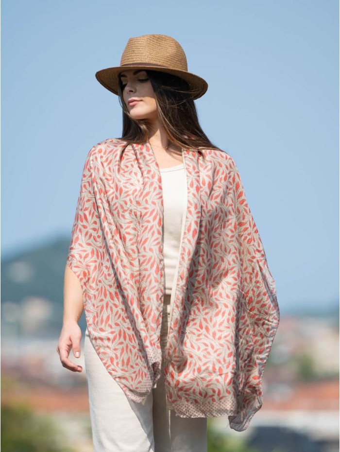 Foulard double en soie ASK259CDA