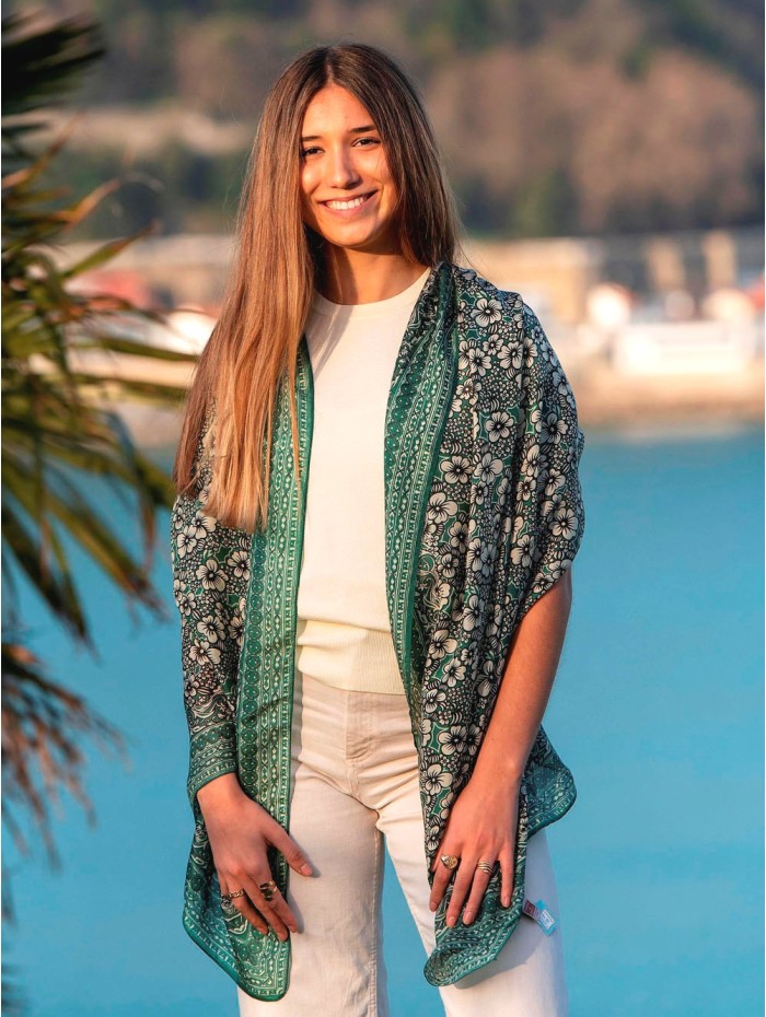 Silk foulard ATU75C