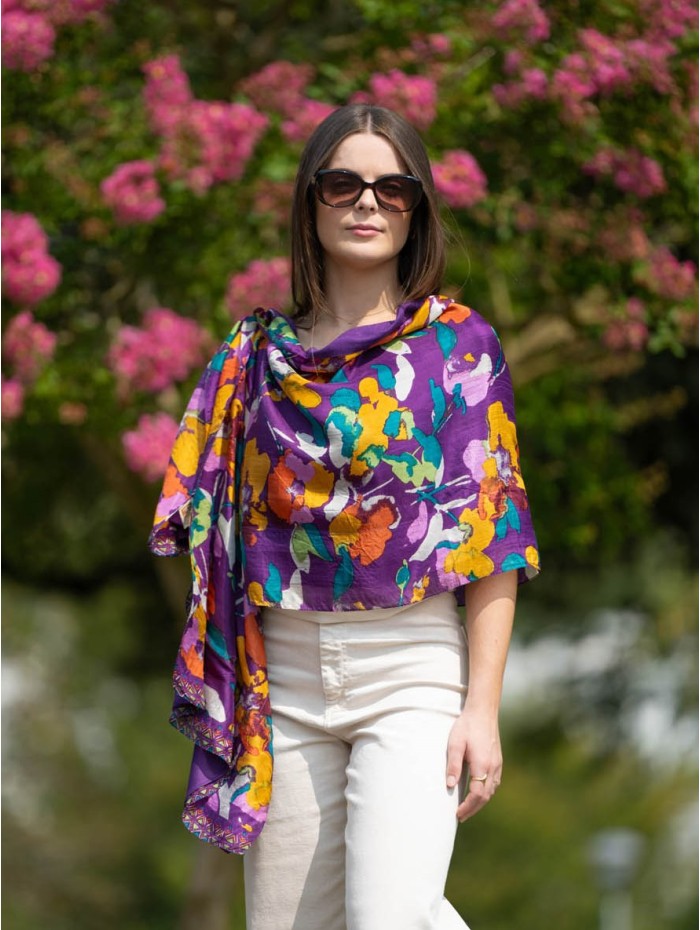 Double silk foulard ASK273CDA