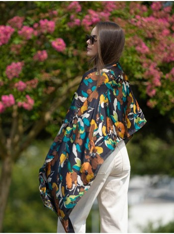 Foulard double en soie ASK273CDA