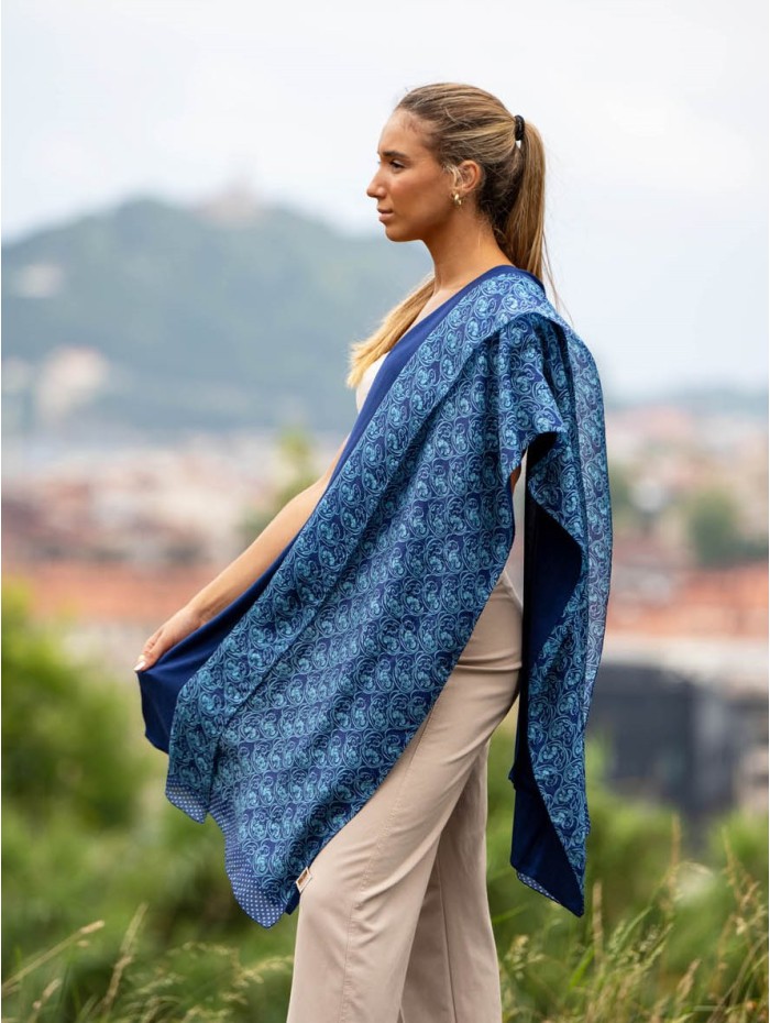 Double silk foulard ASK260CDB