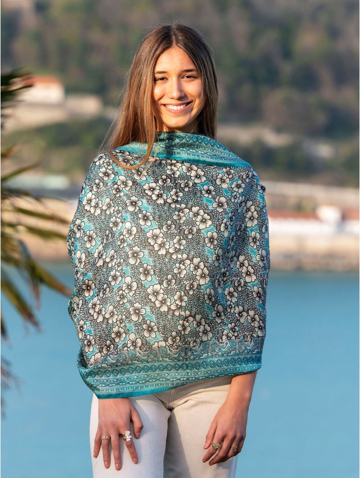 Silk foulard ATU75C