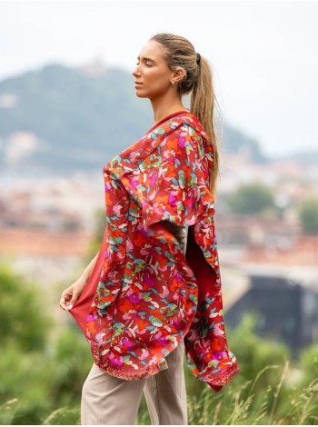 Foulard double en soie ASK273CDB