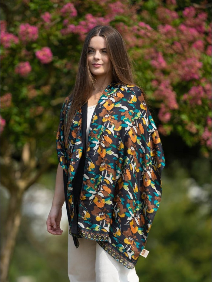 Fular de seda doble ASK273CDB