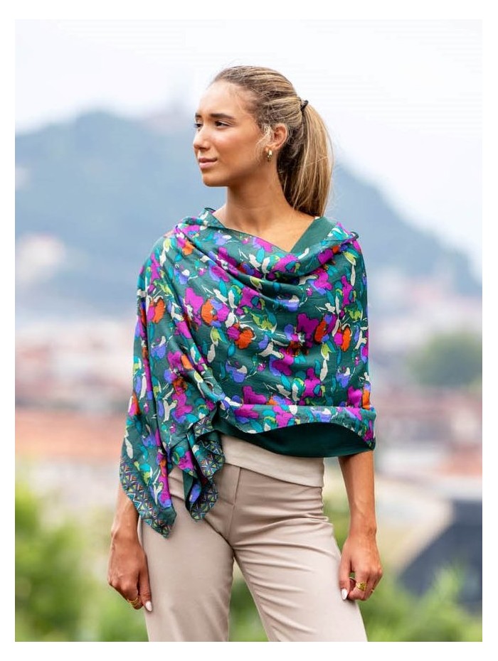 Double silk foulard ASK273CDB