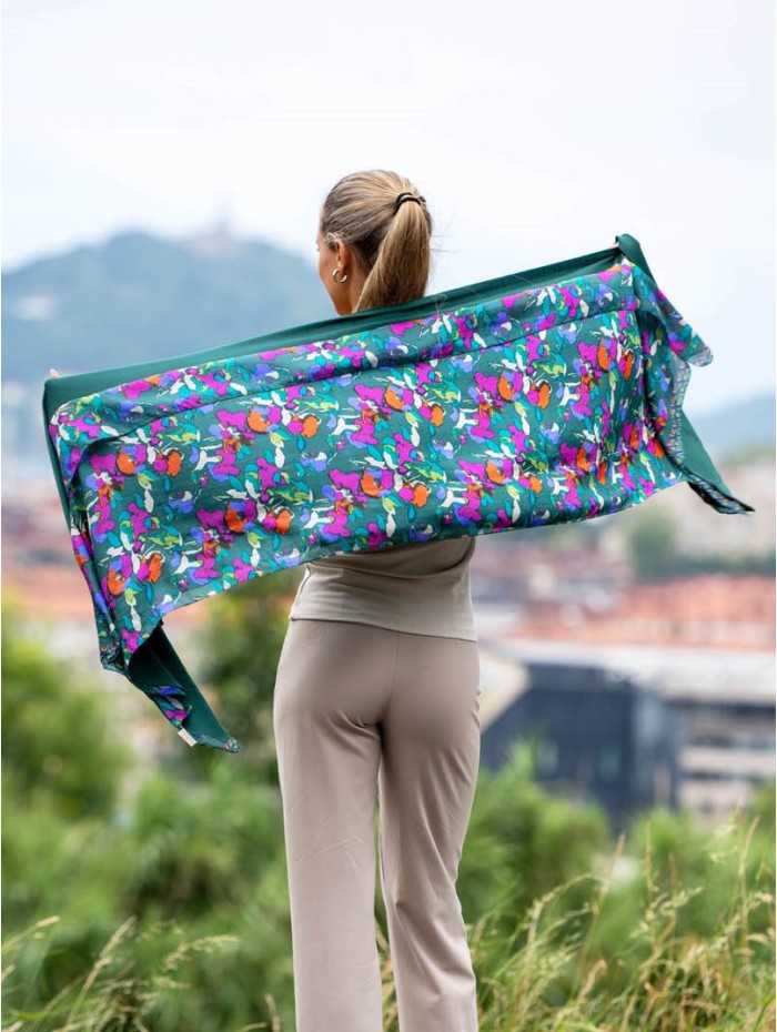 Fular de seda doble ASK273CDB