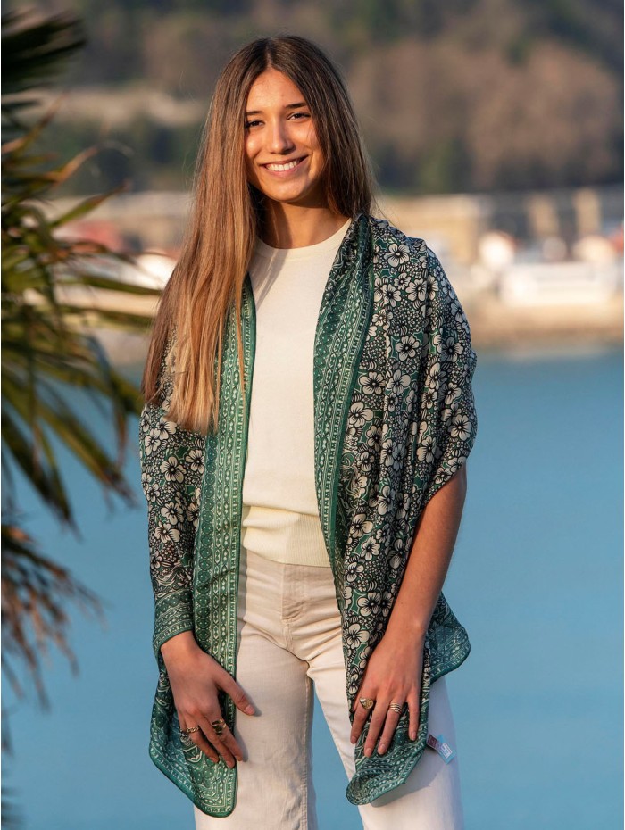 Silk foulard ATU75C