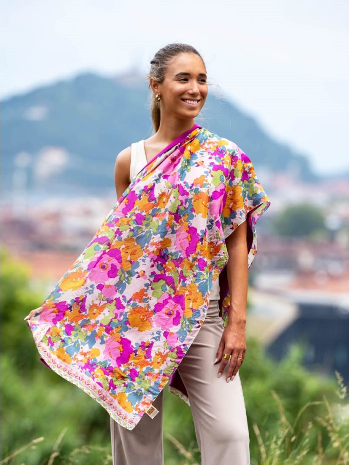 Double silk foulard ASK275CD