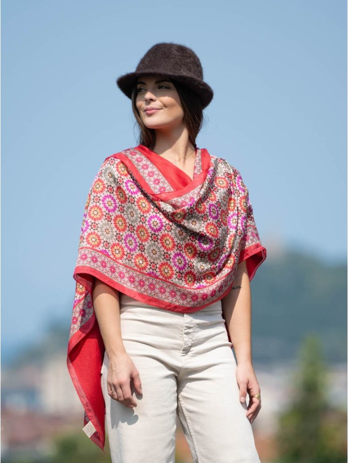 Double silk foulard ASK276CD