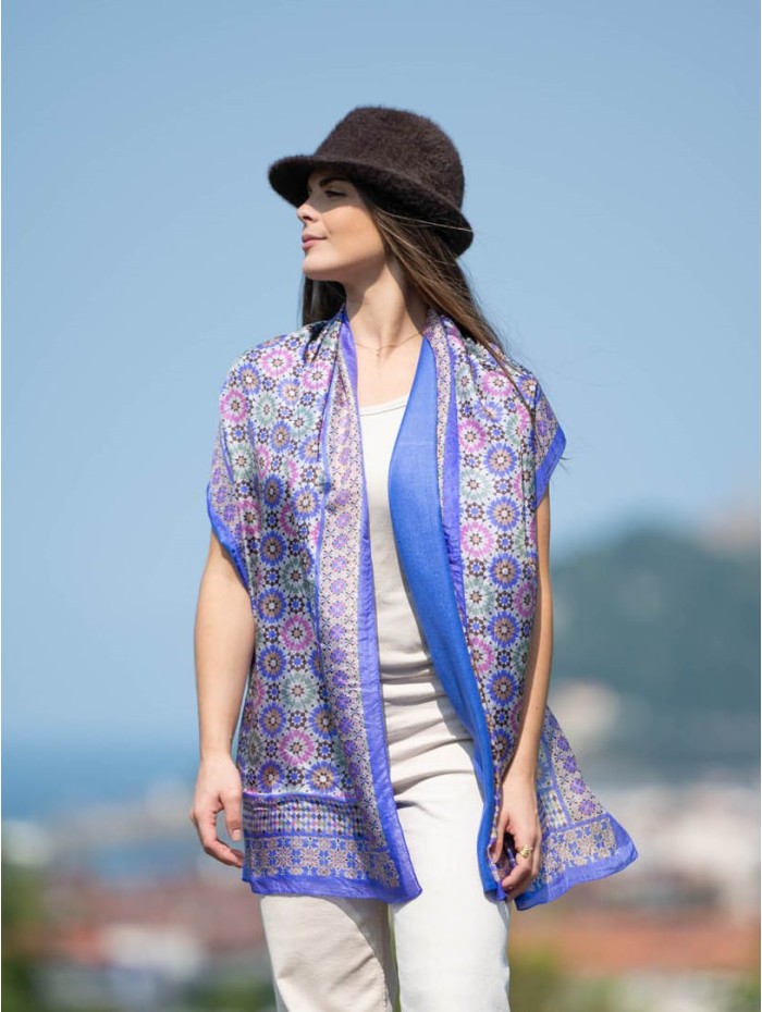 Double silk foulard ASK276CD