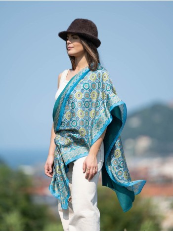 Foulard double en soie ASK276CD