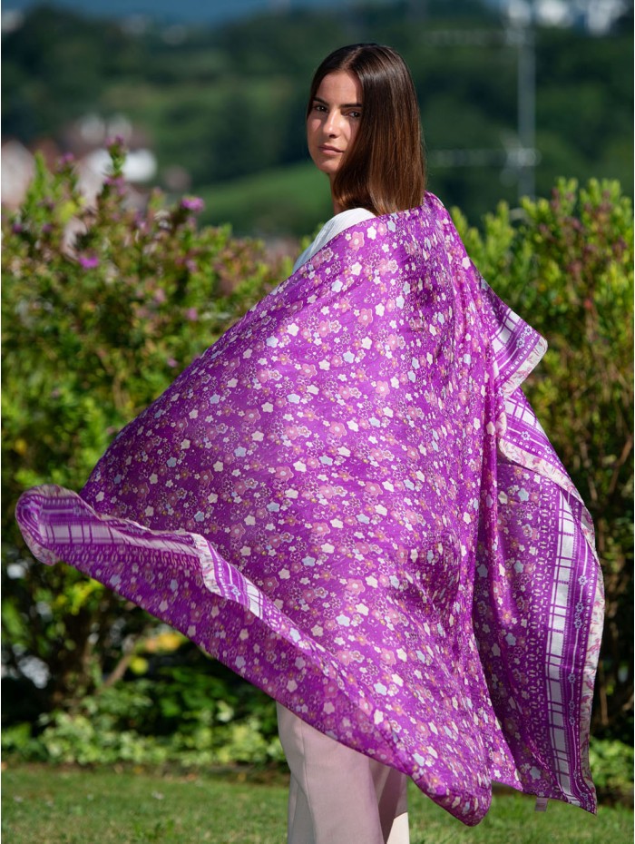 Foulard en soie ATU71C
