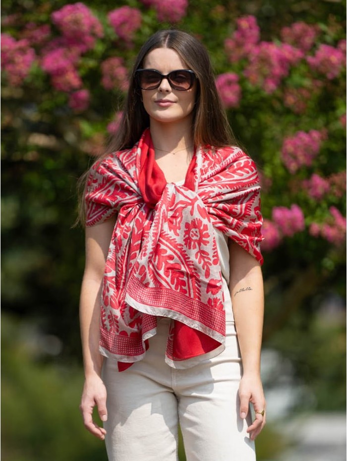 Double silk foulard ASK277CD