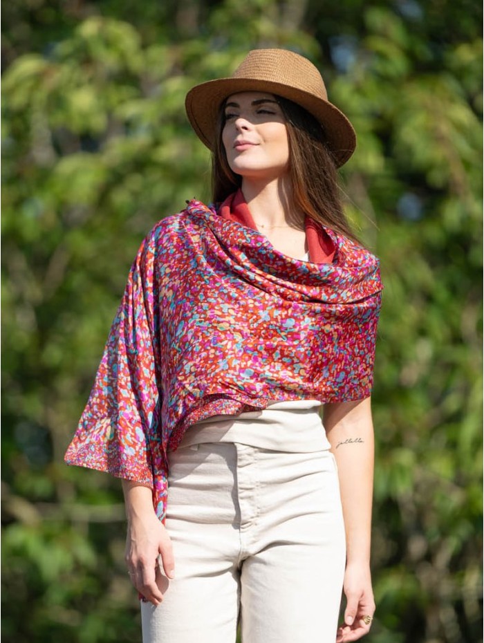 Double silk foulard ASK282CD